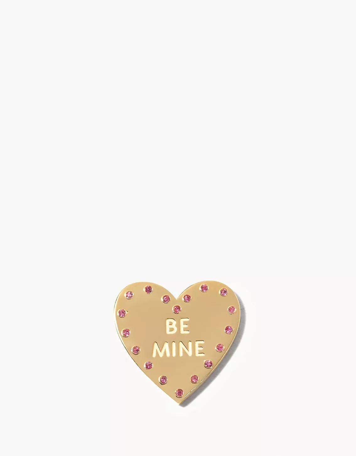 Classic Locket Note Gem Heart Be Mine