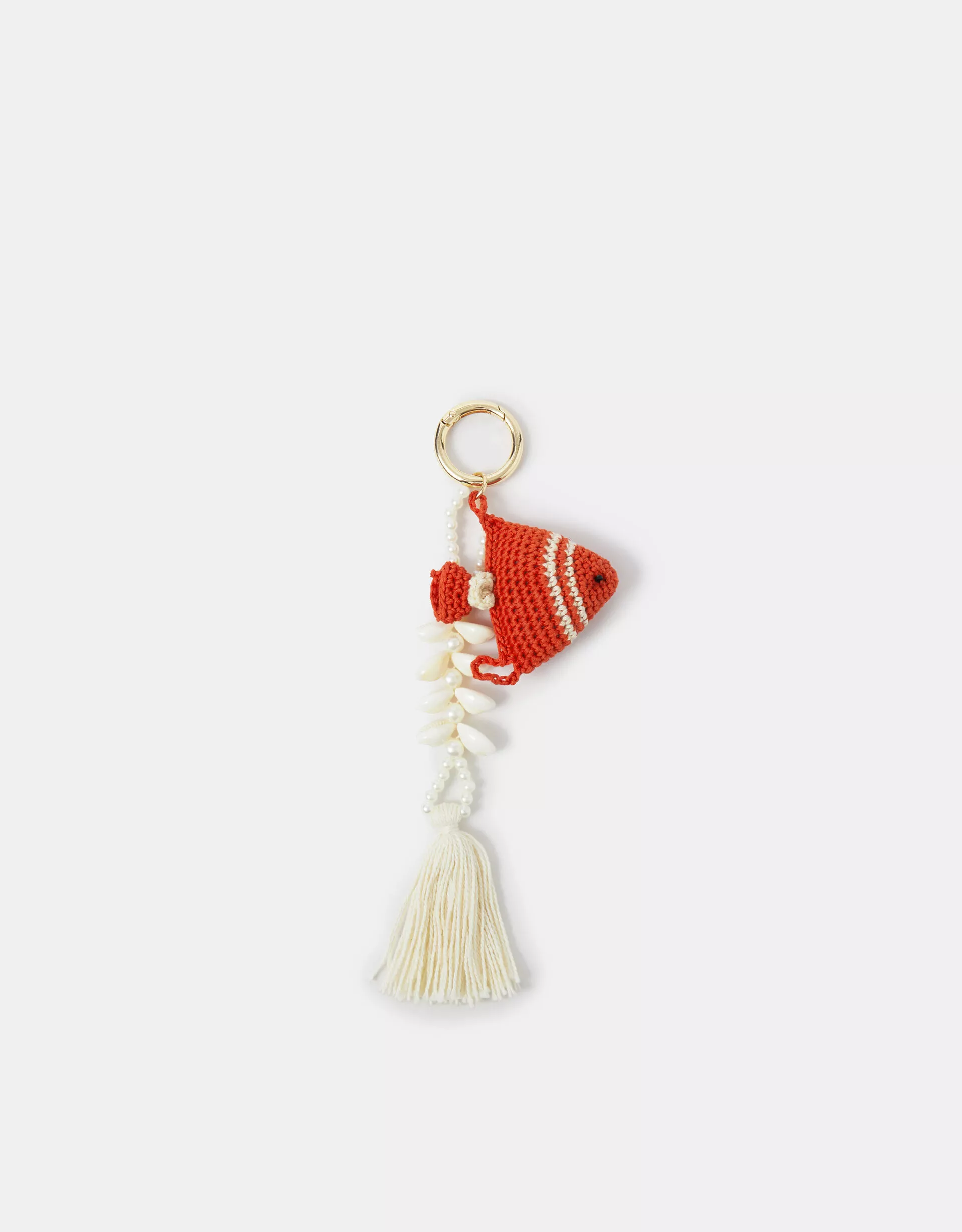 Crochet Fish Bag Charm