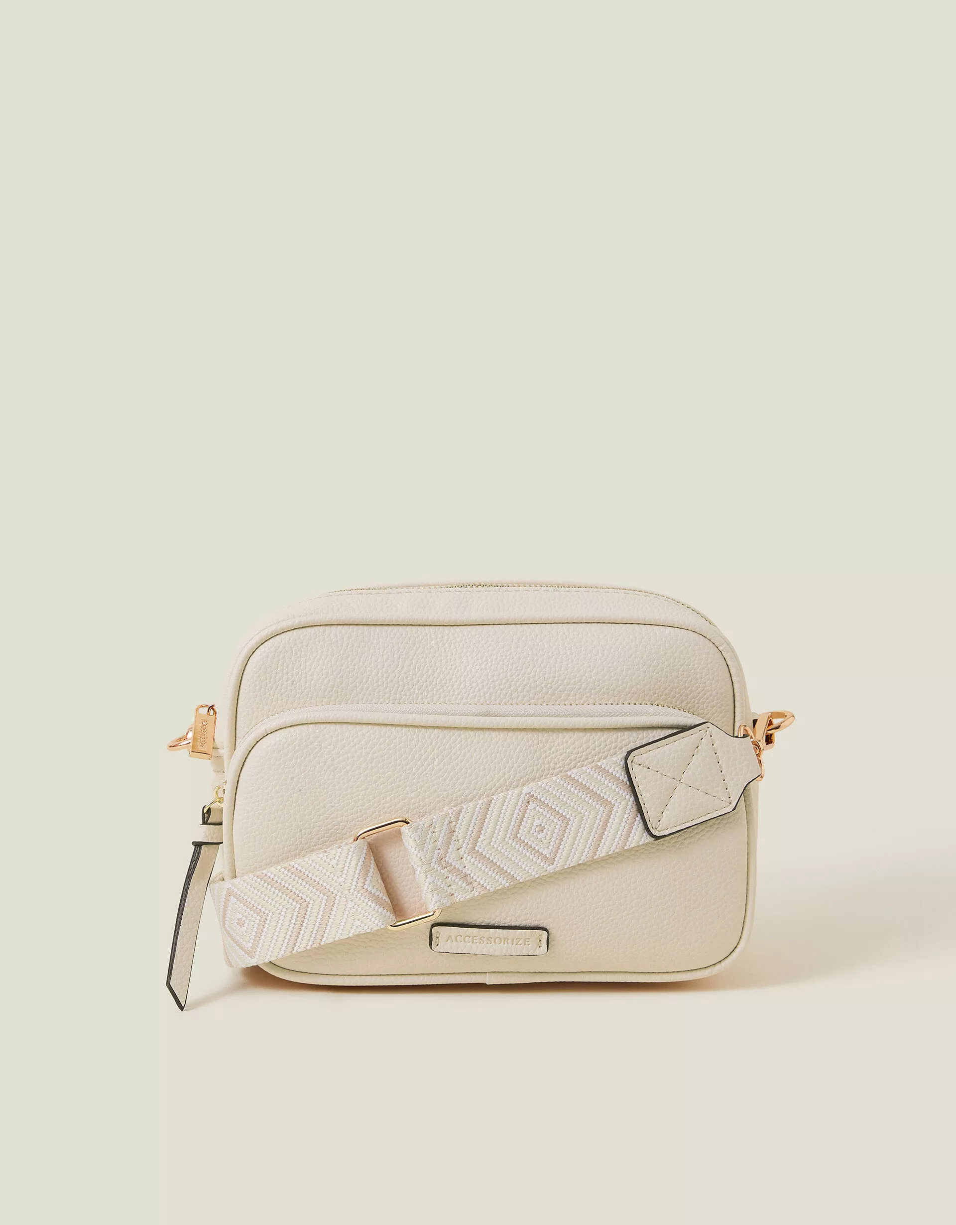 Dina Double Zip Crossbody Bag