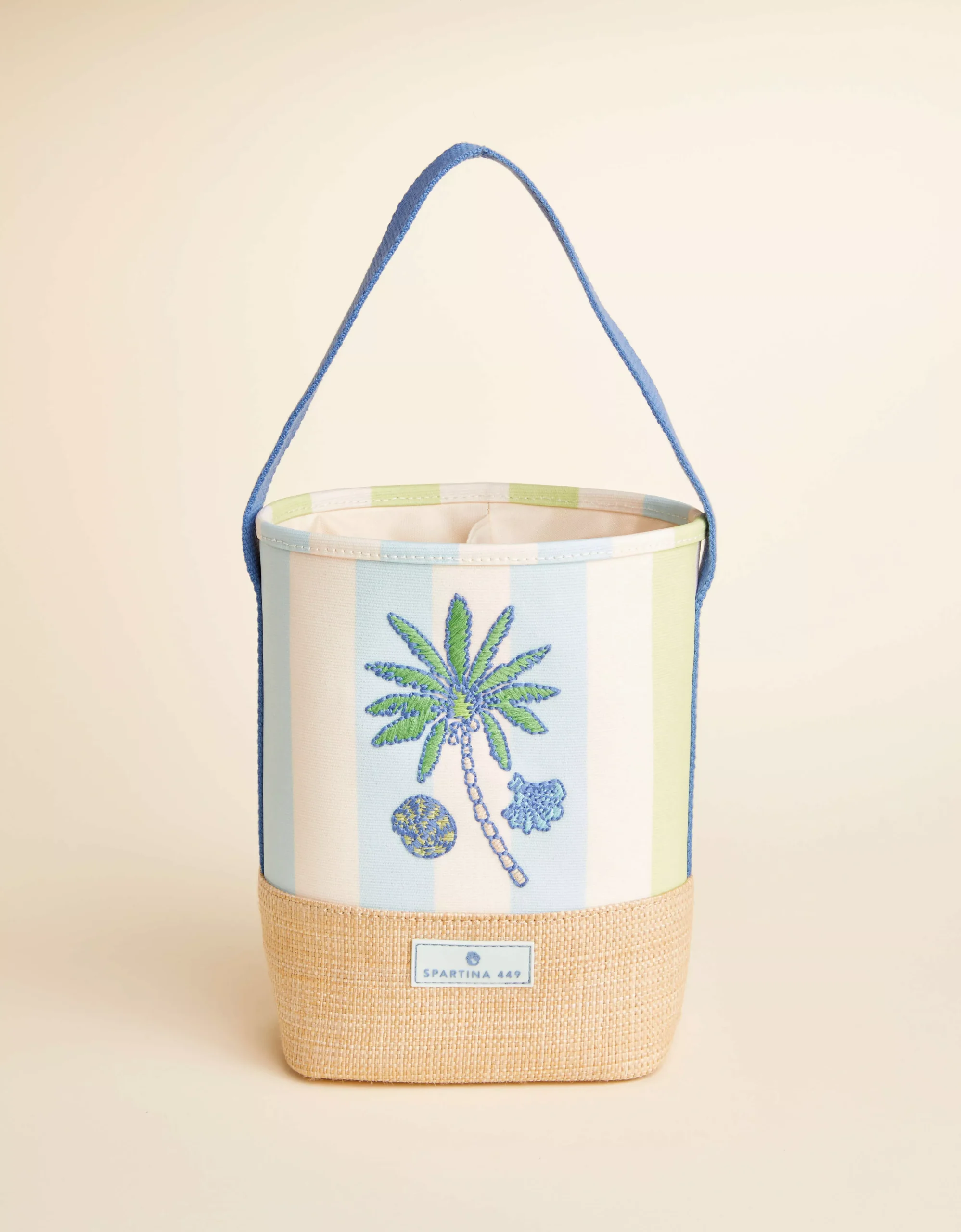 Double Wine Caddy Overboard Stripe