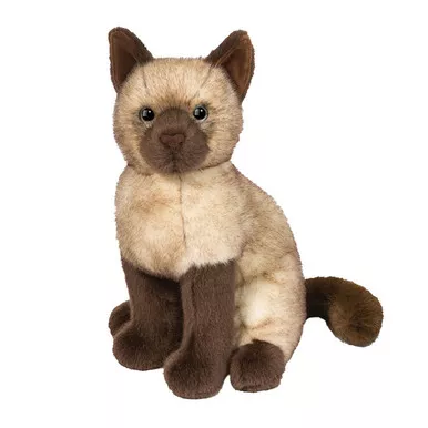 Douglas Chai Stuffed Siamese Cat