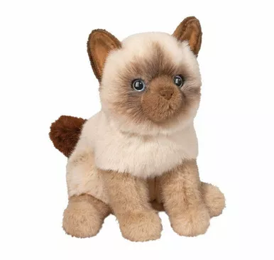 Douglas Fu Stuffed Siamese Cat
