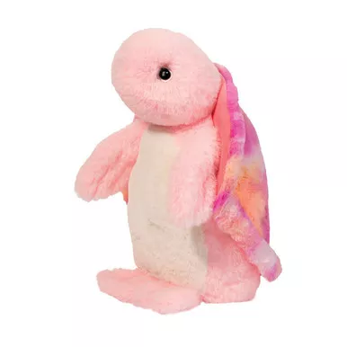 Douglas Lilli Stuffed Pink Marble Tie-Die Turtle