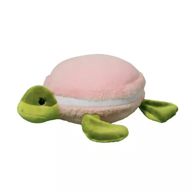 Douglas Stuffed Pink Sea Turtle Macaroon