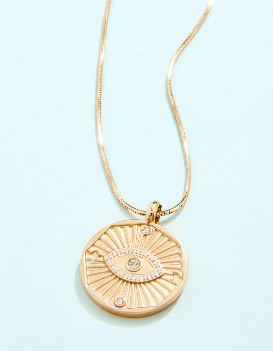 Evil Eye Positivity Talisman Necklace 18"