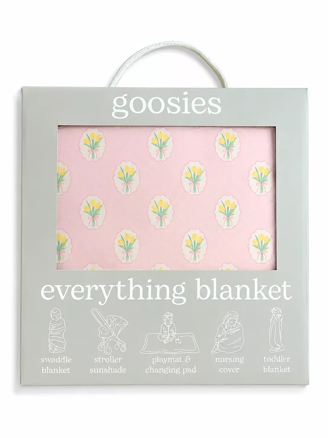 FANCY TULIPS EVERYTHING BLANKET