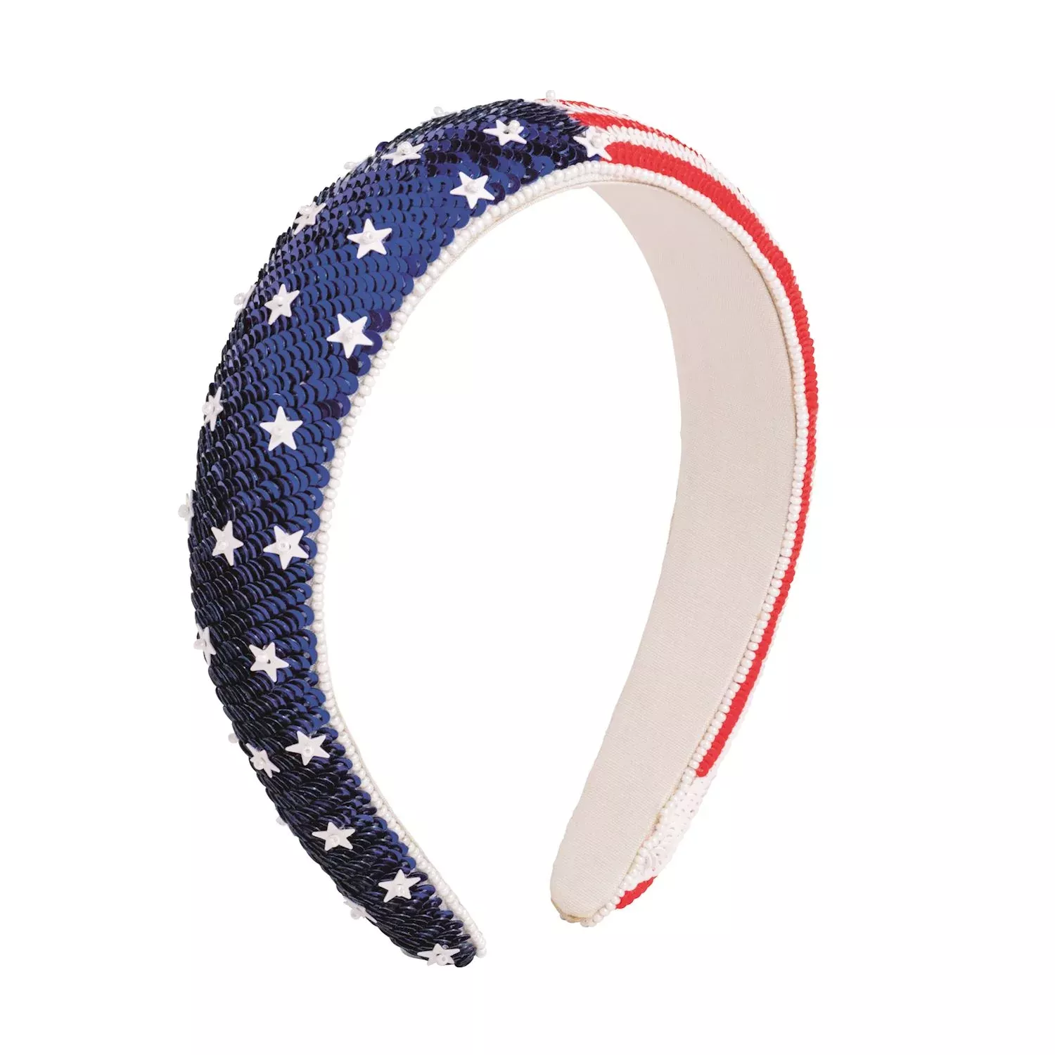 FLAG AMERICANA SEQUIN HEADBAND