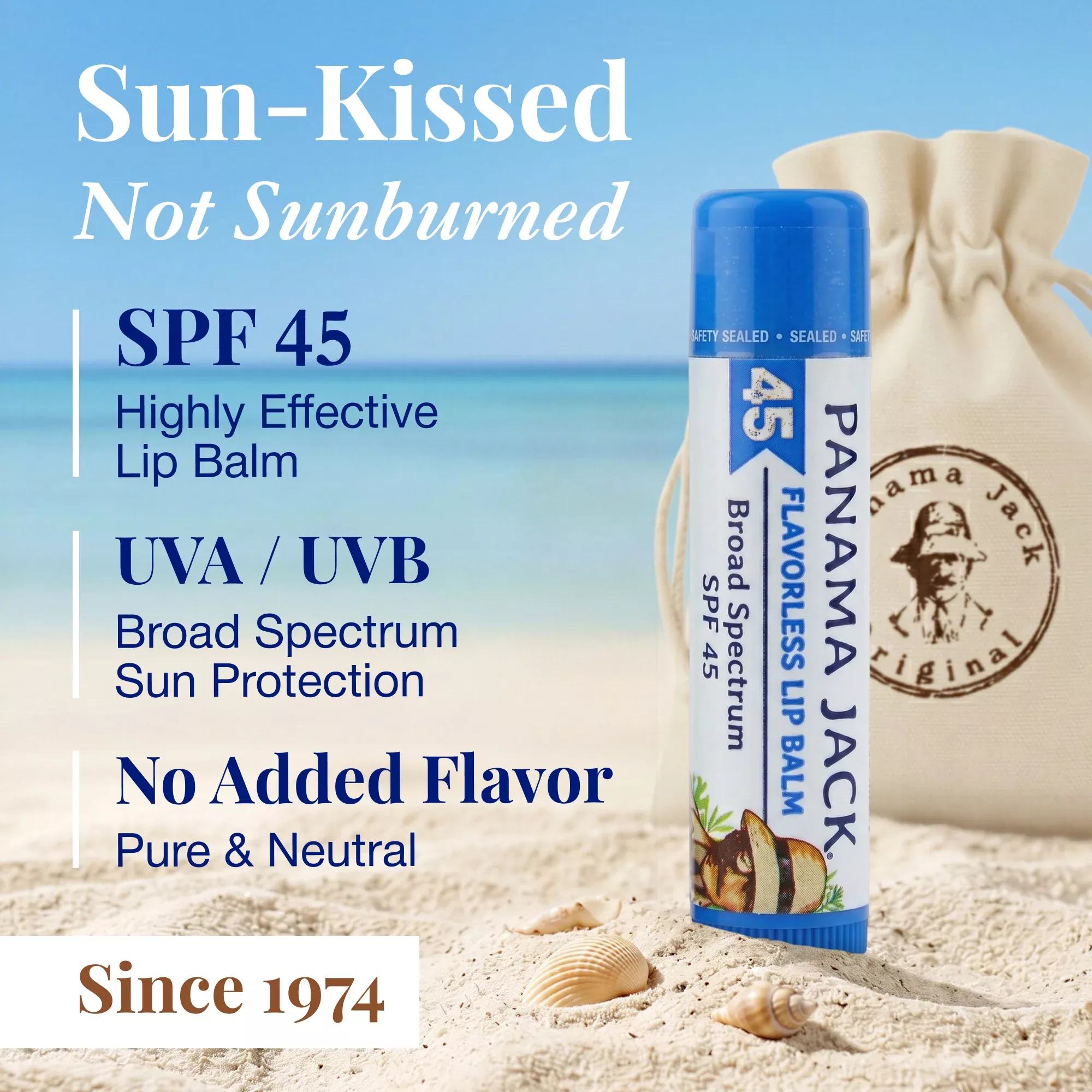 Flavorless Lip Balm SPF 45