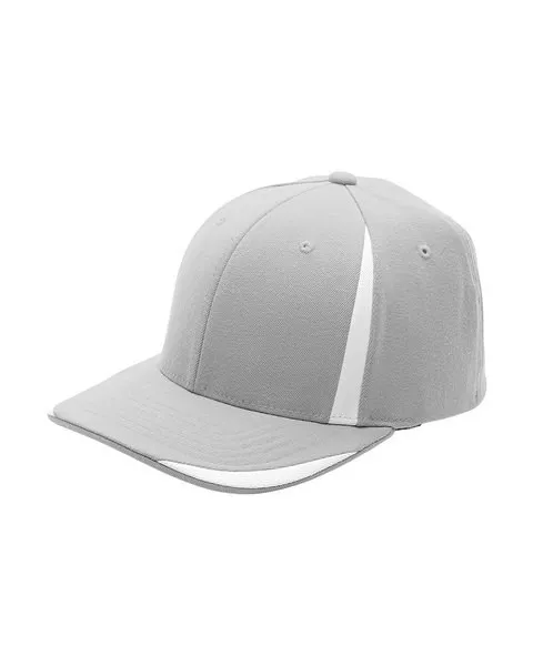 Flexfit ATB102- Black/Sp Silver- for Team 365 Pro Performance Front Sweep Cap