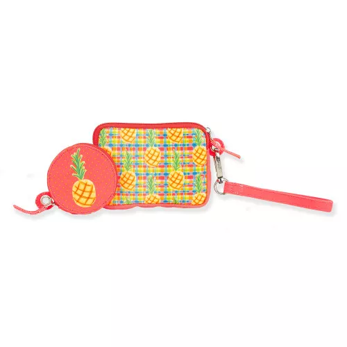 Fun Pineapple | Artistic Totes 2 Pc Wristlet | SD4750 A