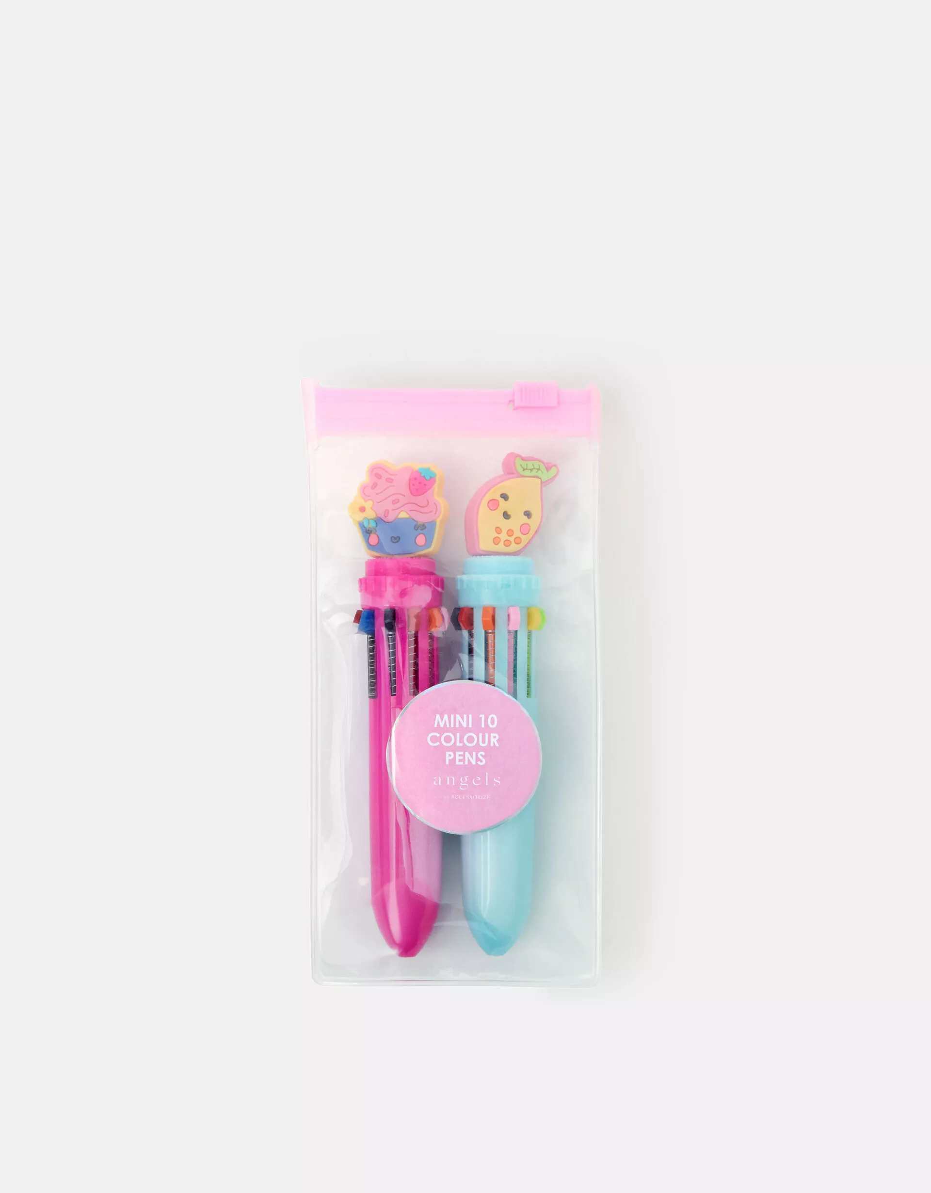 Girls 2-Pack Cartoon Multi Colour Pens