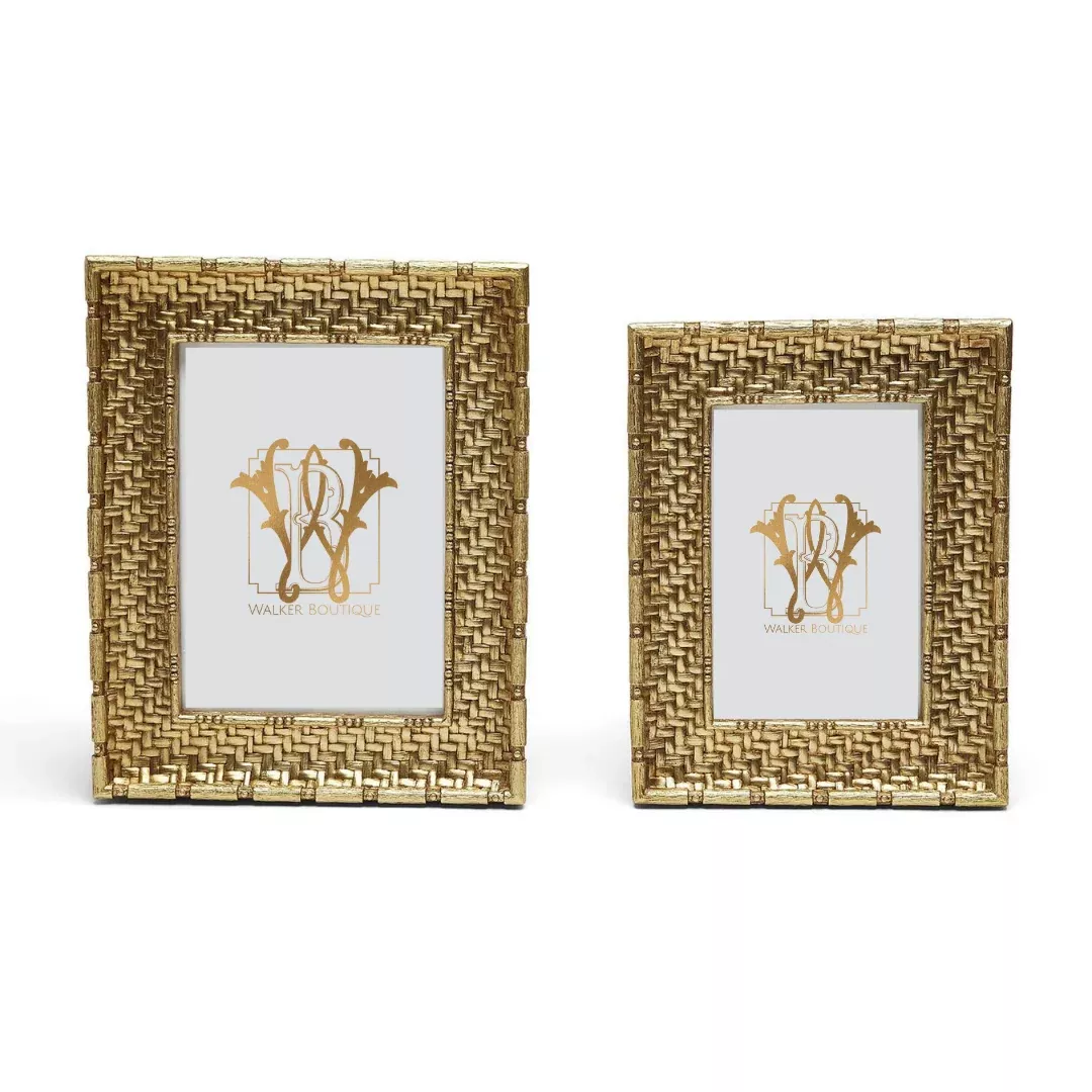 GOLD WEAVE FRAME