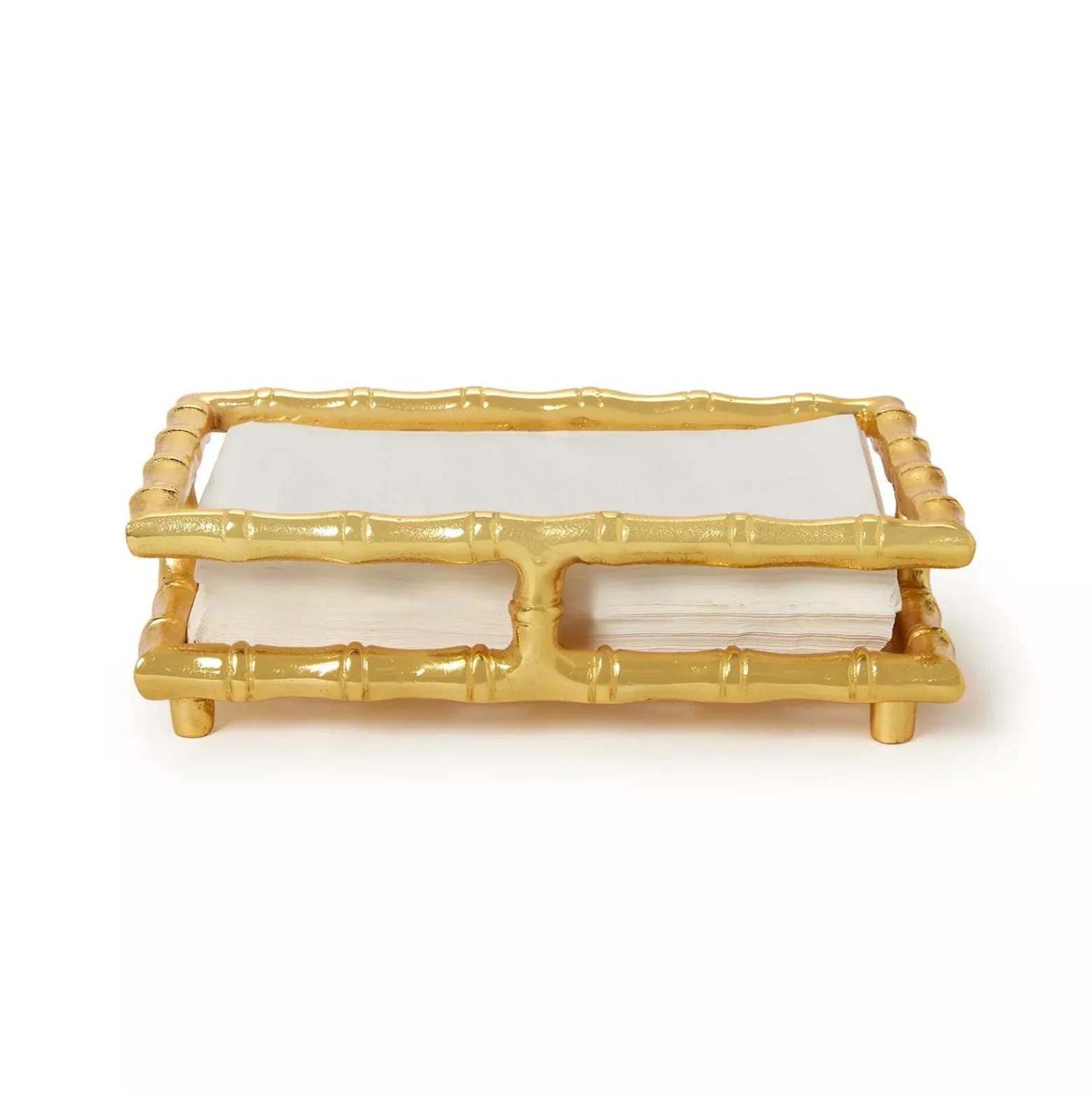 GOLDEN BAMBOO GUEST TOWEL HOLDER