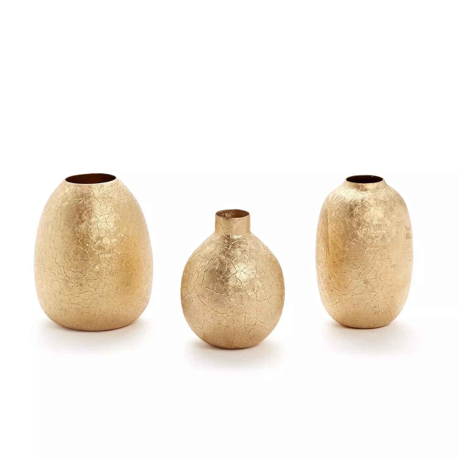 GOLDEN TEXTURE VASE