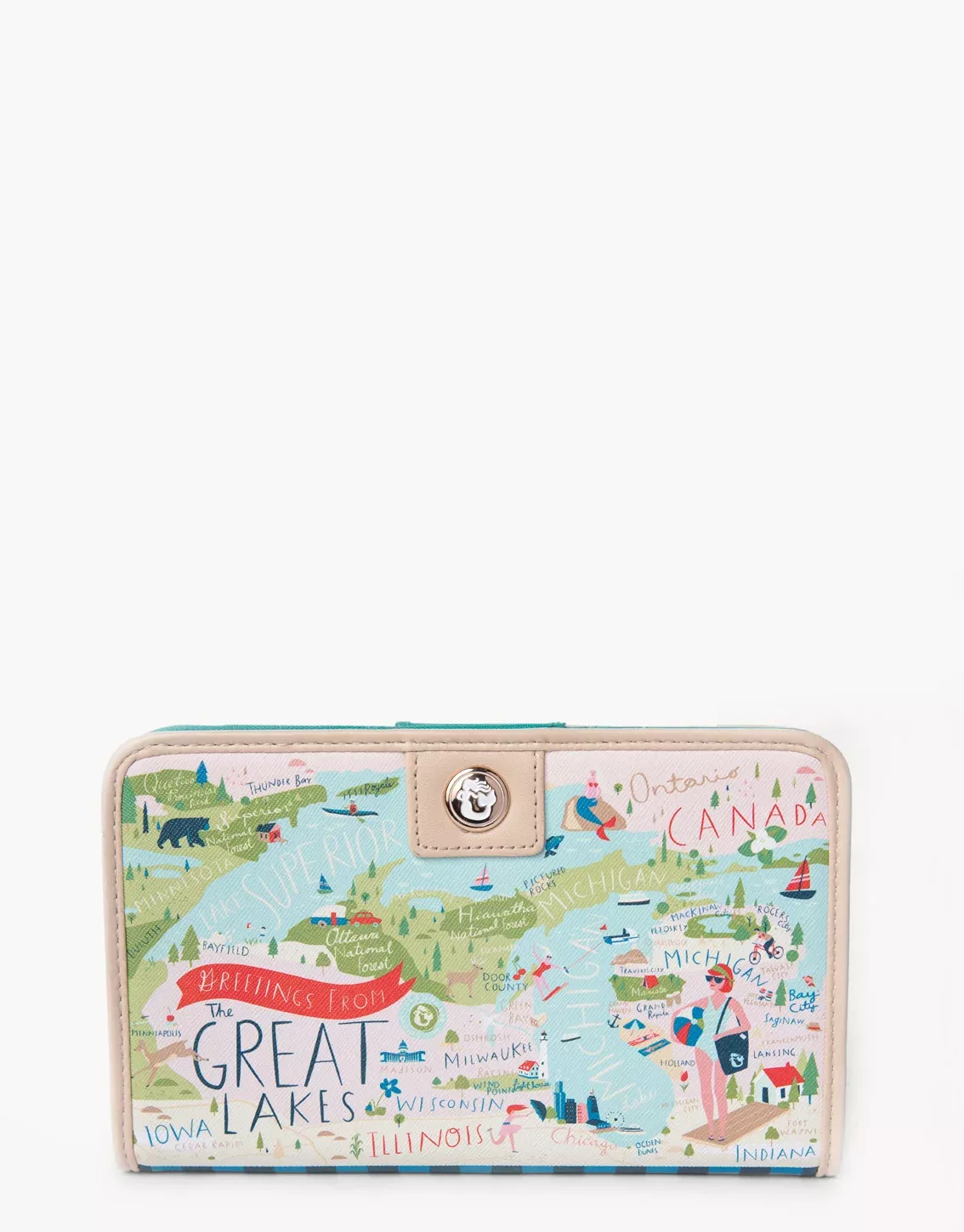 Great Lakes Snap Wallet