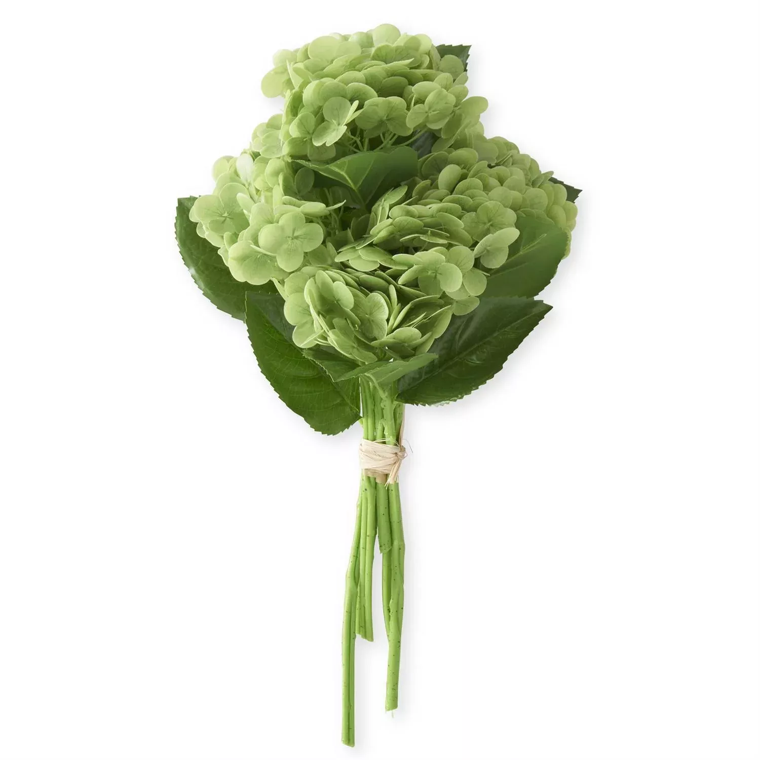 GREEN REAL TOUCH HYDRANGEA BUNDLE