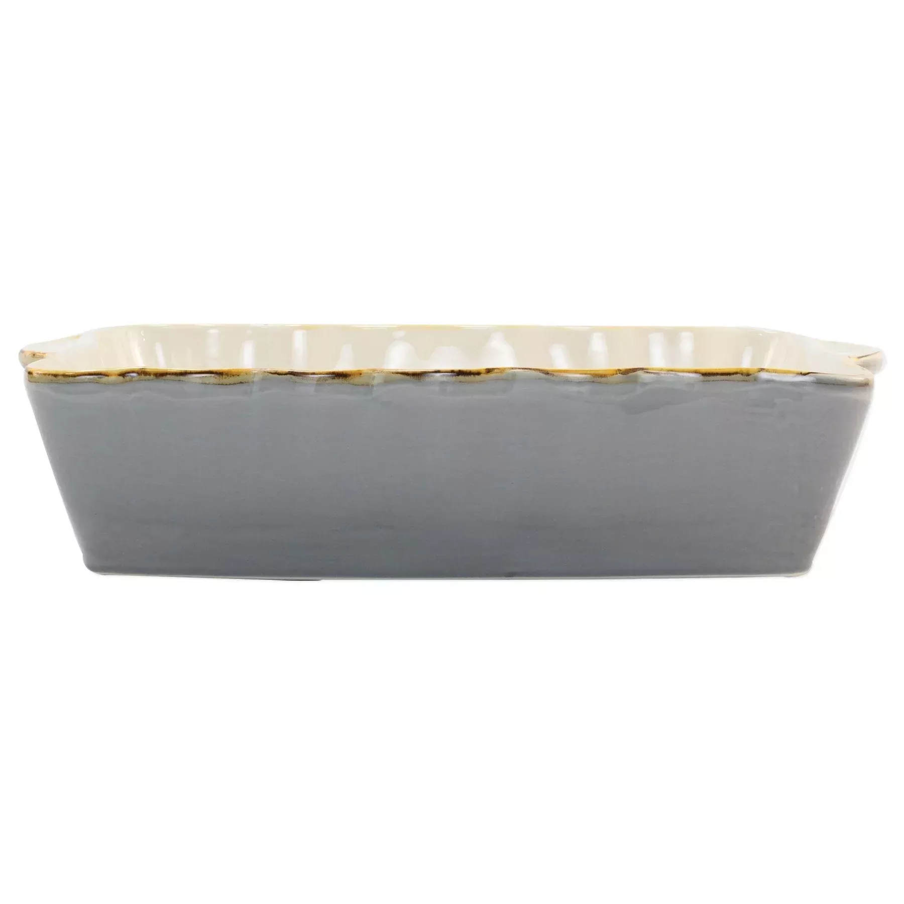 GREY RECTANGULAR ITALIAN BAKER