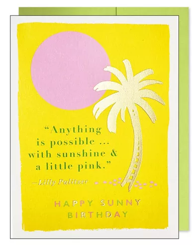 Happy Sunny Birthday Card
