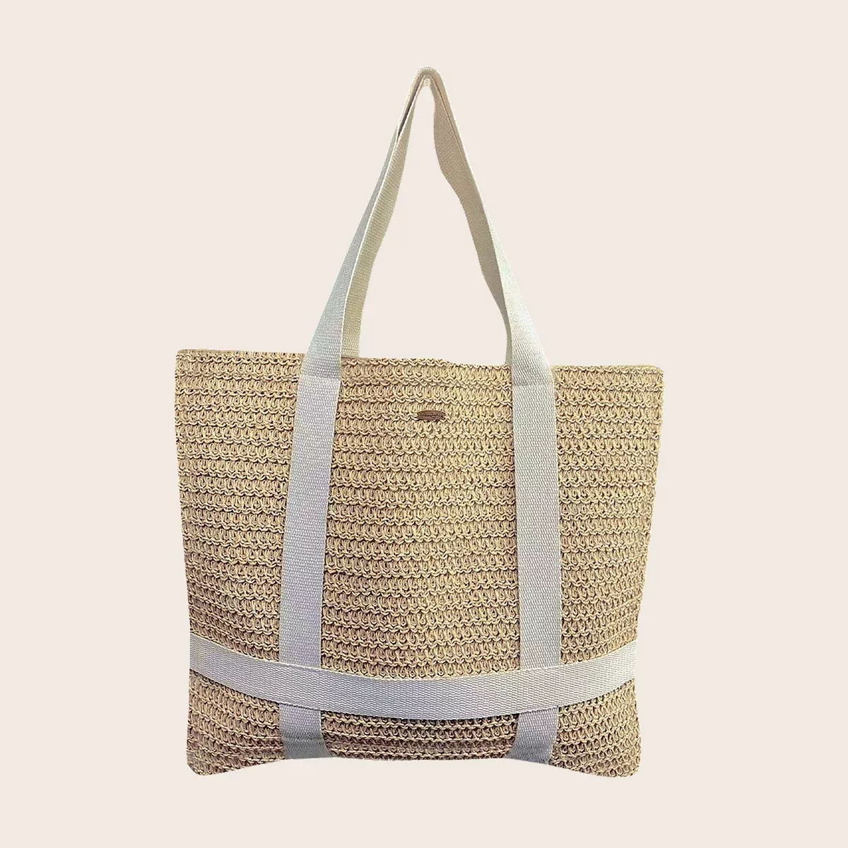 Hat Carrying Crocheted Toyo Tote Bag