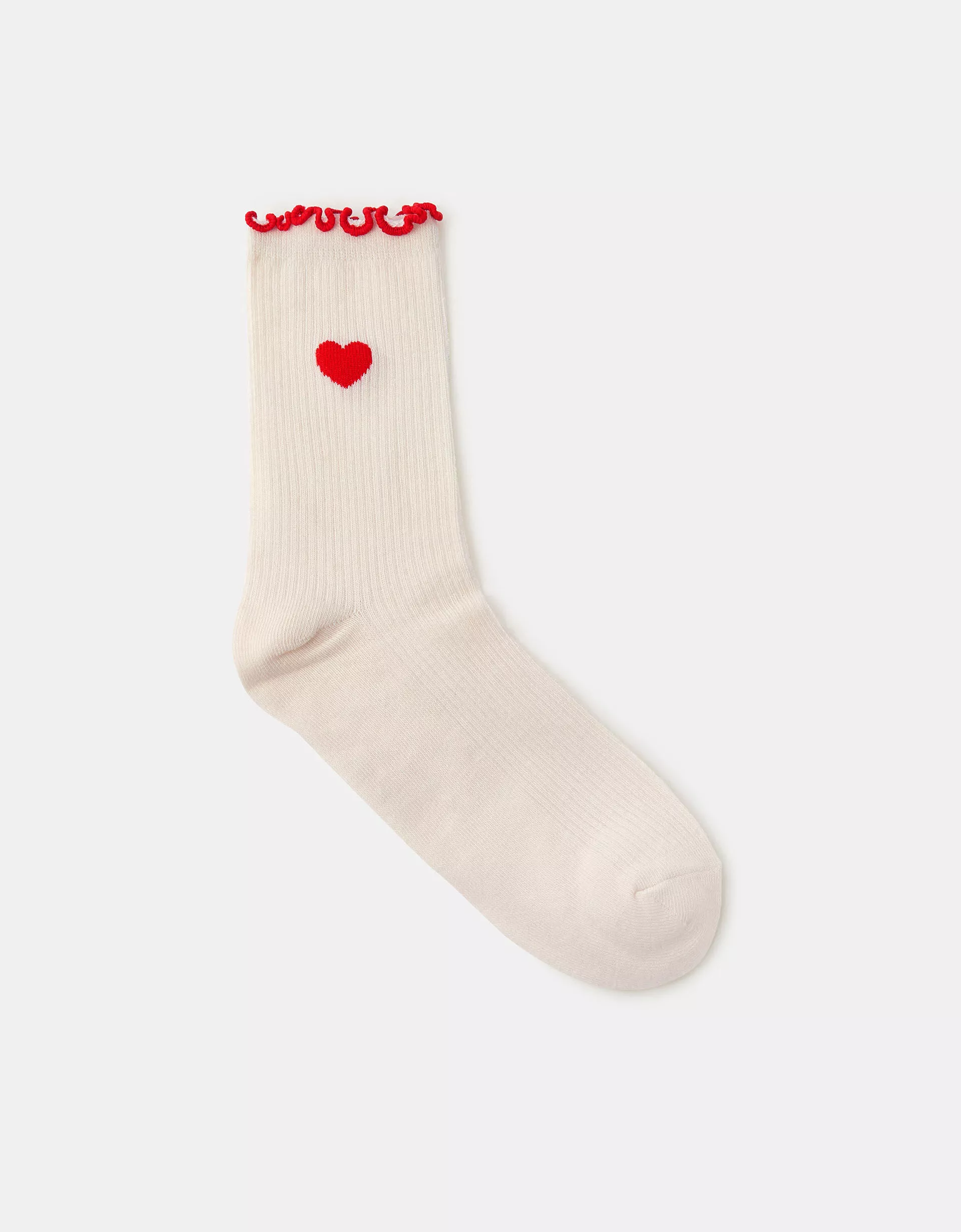 Heart Print Socks