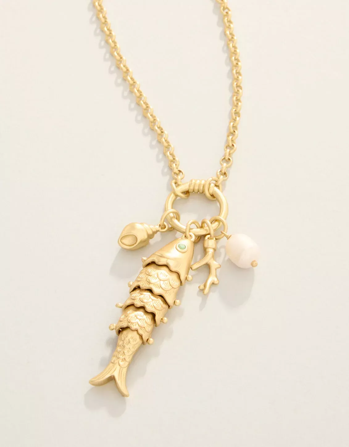 Here Fishy Necklace 20"