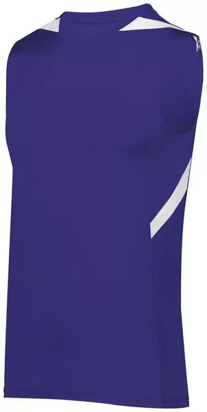 Holloway 221037- White/White- Pr Max Compression Jersey