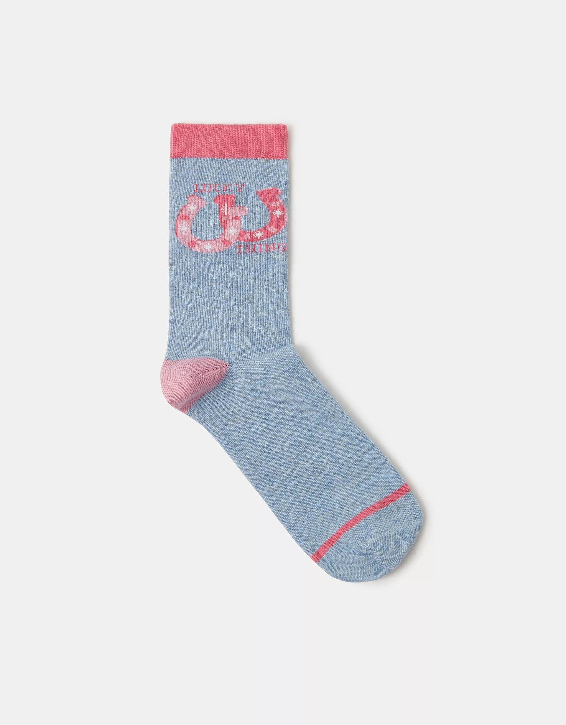 Horseshoe Print Socks