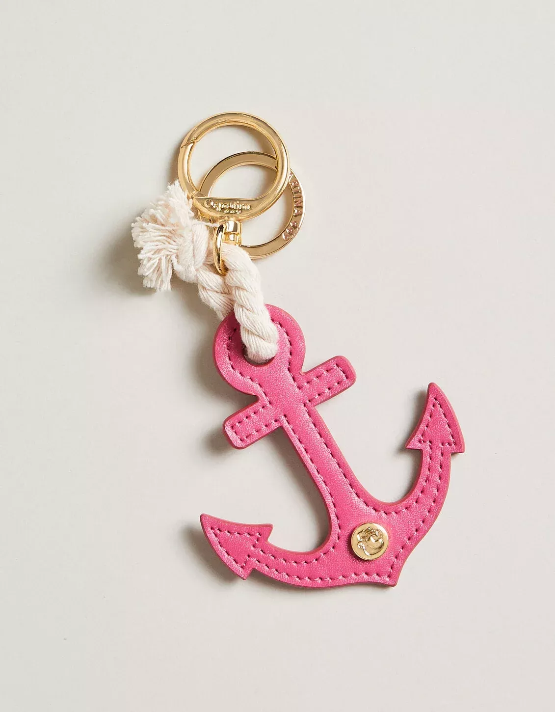 Icon Keychain Anchor/Pink