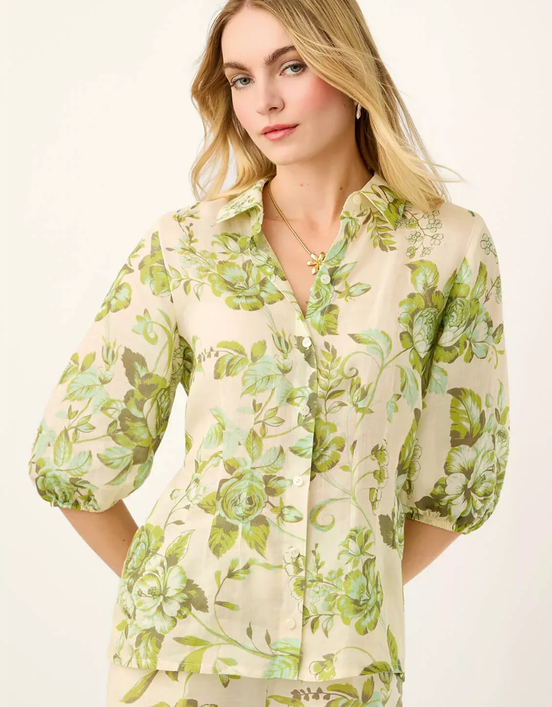 Imani Blouse Seawall