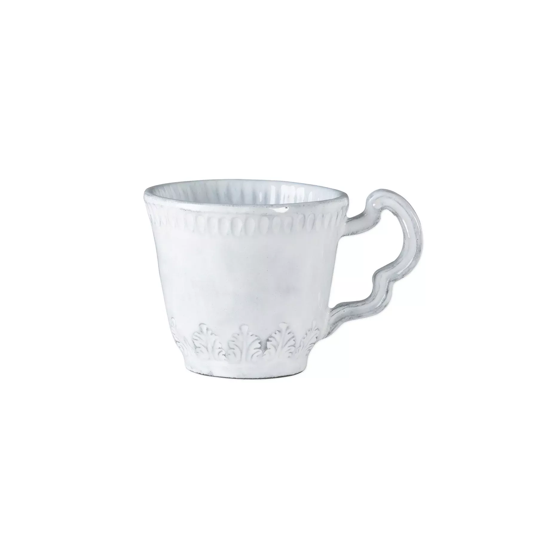 INCANTO LEAF MUG WHITE