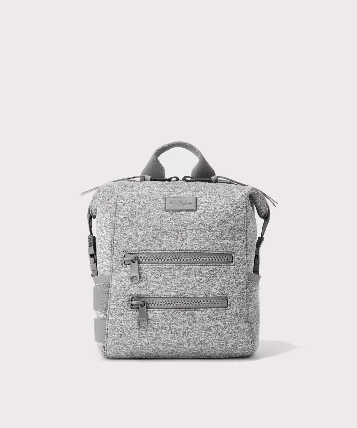 Indi Diaper Backpack in Heather Grey, Small