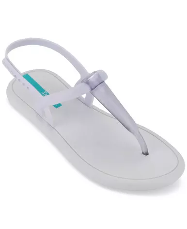 Ipanema Glossy Clear Thong Strap Flat Sandal