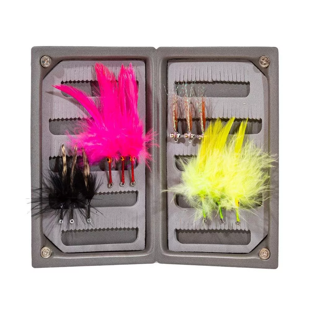 JHFLYCO Loaded Foam Fly Box - Tarpon Assortment