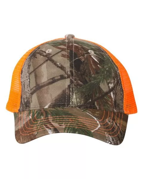 Kati LC5M- Breakup/ Breakup- Licensed Camo Mesh Back Cap