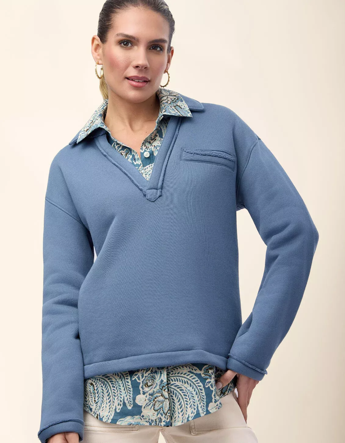 Kayden Sweatshirt Bering Sea