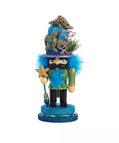 Kurt Adler Sea Turtle Hat Hollywood Nutcracker