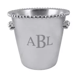 LANIER/BRADLEY: PEARLED INDIVIDUAL ICE BUCKET