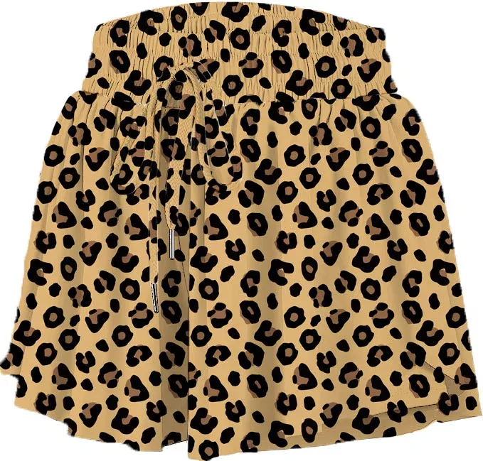 LEOPARD BUTTERFLY SHORTS