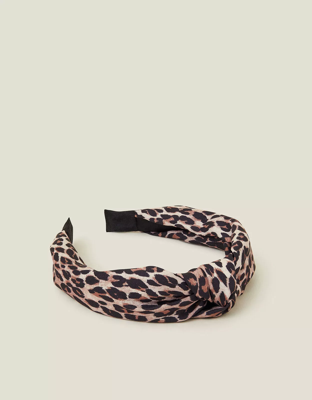 Leopard Print Knot Headband