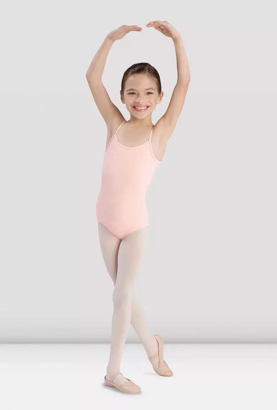 LIGHT PINK BASIC CAMISOLE LEOTARD
