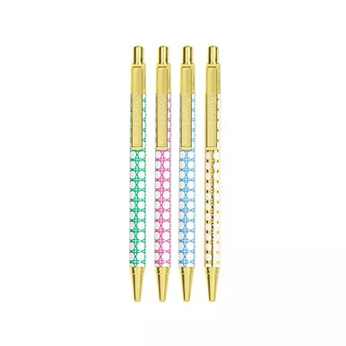 Lilly Pulitzer 4 Ink Pen Set