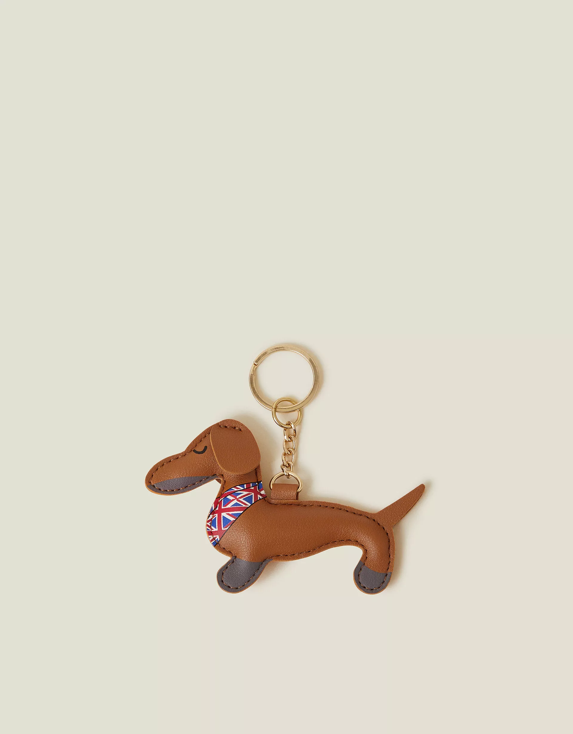 London Sausage Dog Keyring