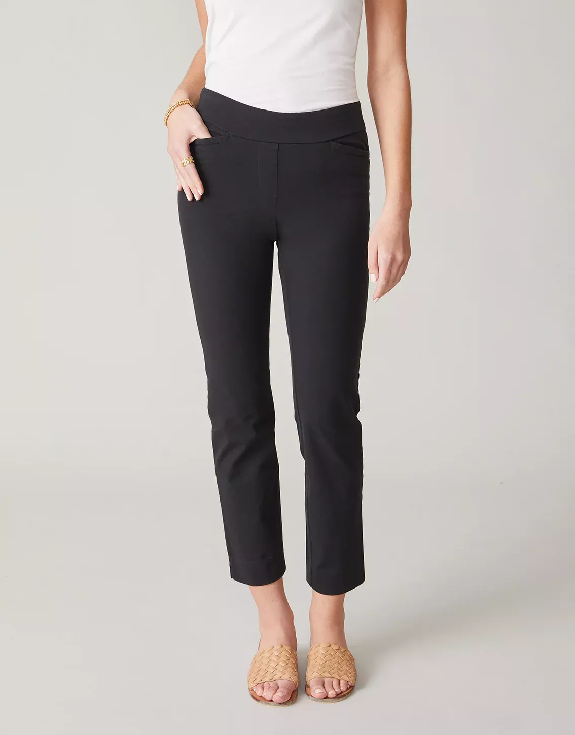 Maren Pull-On Pant Black