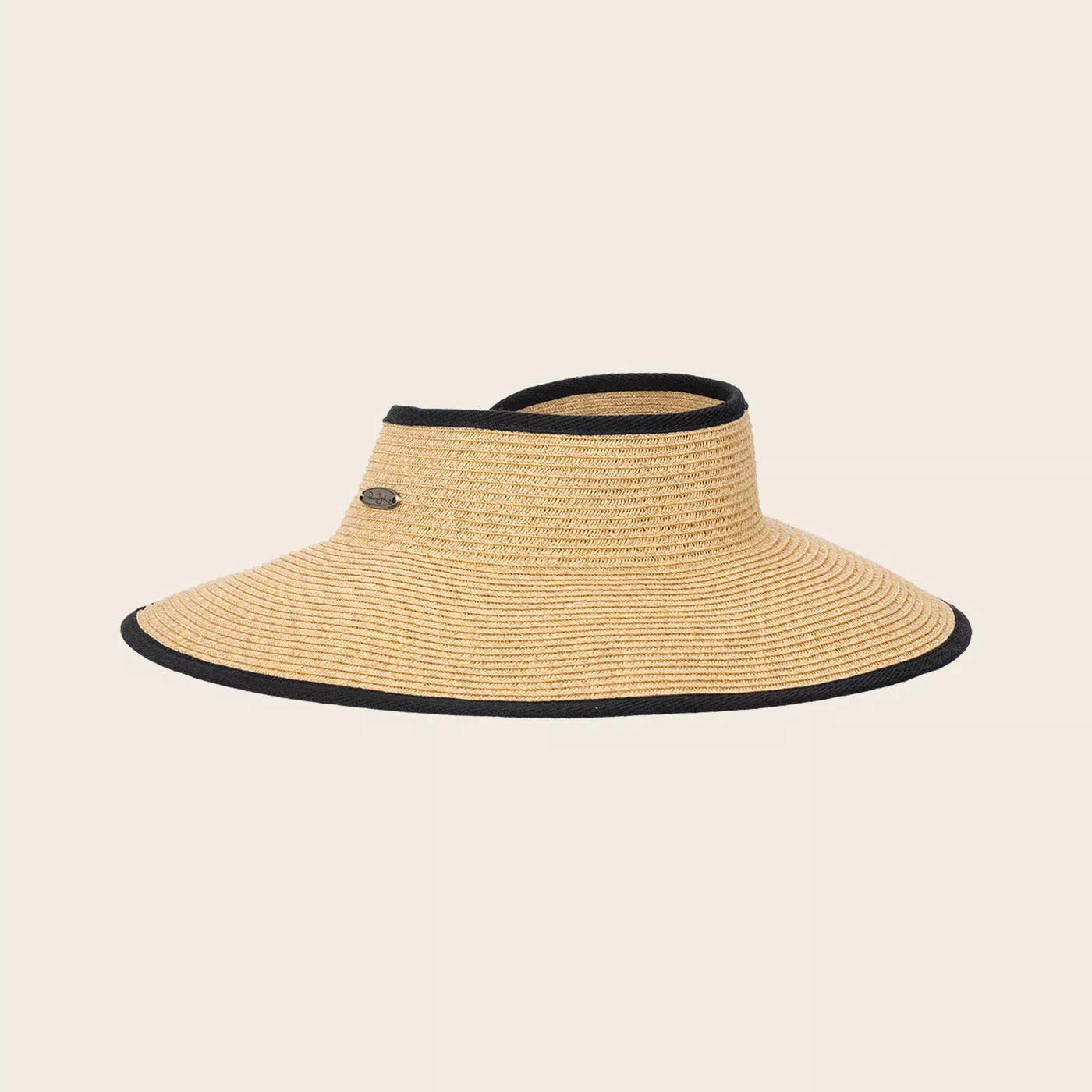 Marina Straw Roll-Up Visor