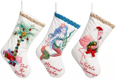 Mark Roberts Coastal Christmas Stockings