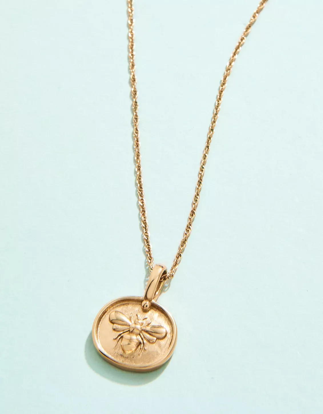 Mason Bee Necklace 17"