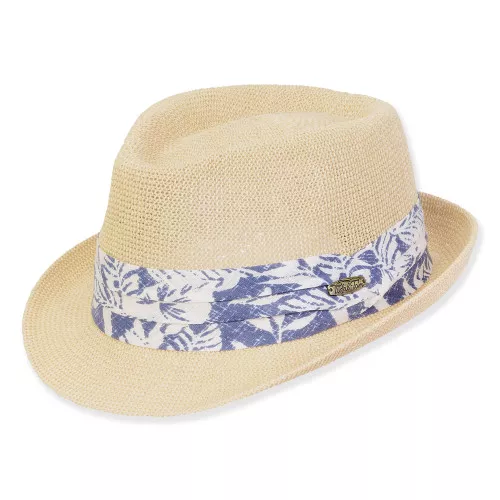 Men's Hats | Neutral, Polyester Fedora, Brim 1.5" | Tidal Tom | HTT1215 ML