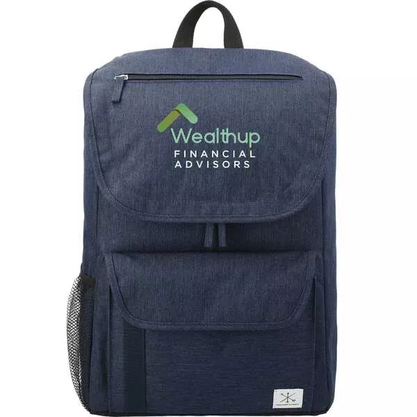 Merchant & Craft 3750-10- Gray- Ashton 15" Computer Backpack