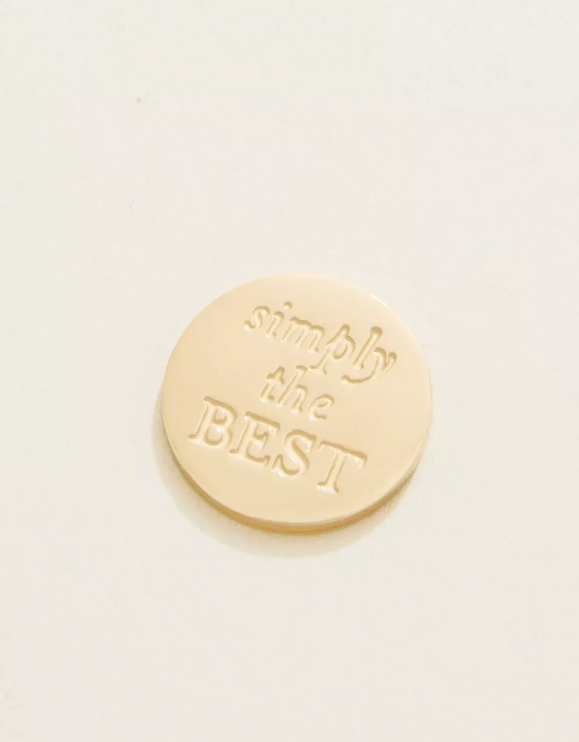 Mini Locket Note Simply The Best