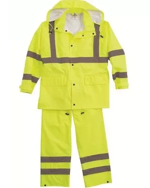 ML Kishigo RW110-111- Lime green- Full Rainsuit